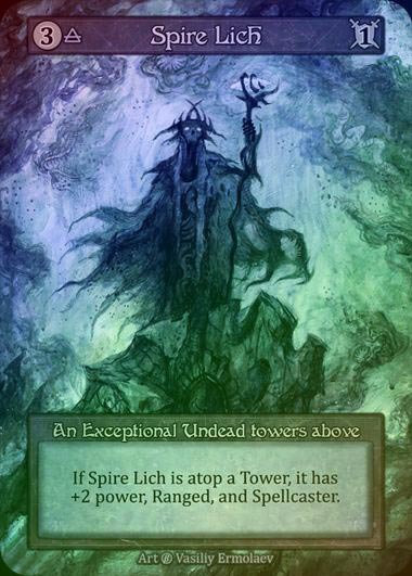 【FOIL】[Air] Spire Lich [beta-Exceptional]